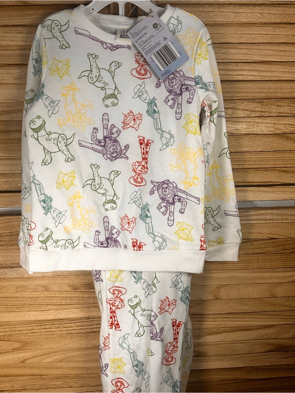 Toy Story Multicolor Character Kids pant  Set - small nwt